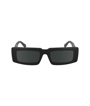 Calvin Klein Black Bio-Based Fabric Men Sunglasses