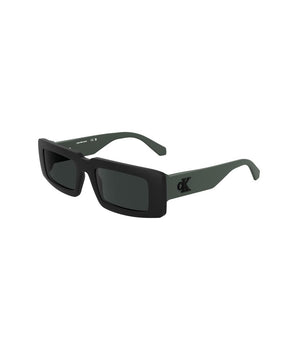 Calvin Klein Black Bio-Based Fabric Men Sunglasses