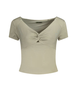 Guess Jeans Green Modal T-Shirt