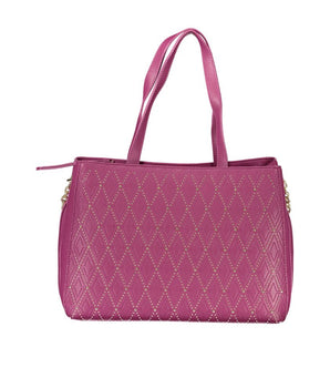Mario Valentino Purple Polyethylene Bag