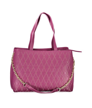 Mario Valentino Purple Polyethylene Bag