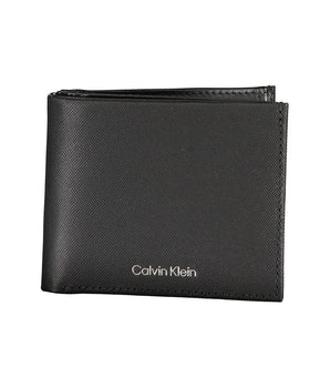 Calvin Klein Black Leather Wallet with RFID Blocking