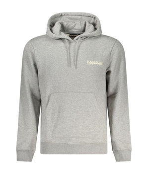 Napapijri Gray Cotton Sweatshirt