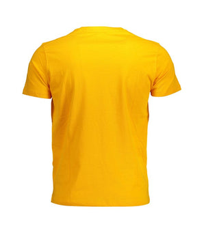 U.S. POLO ASSN. Orange Cotton Men T-Shirt