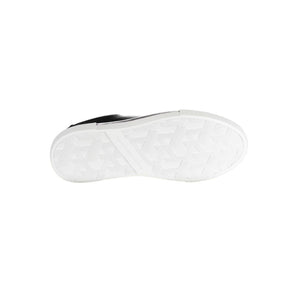 Tommy Hilfiger Black Leather Women Sneaker