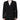 Chaqueta de traje cruzada MARTINI negra de Dolce &amp; Gabbana