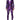 Dolce & Gabbana Purple Silk Animal Print 3 Piece Suit