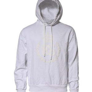 Sudadera con capucha y logotipo en relieve blanco de Dolce &amp; Gabbana