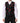 Dolce &amp; Gabbana Red Floral Brocade Formal Men Waistcoat Vest