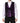 Dolce &amp; Gabbana Purple Sequined Dress Formal Waistcoat Vest