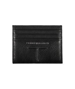 Tommy Hilfiger Men's Black Leather Wallet