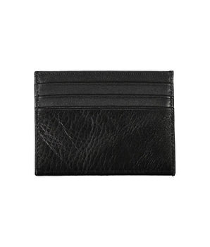 Tommy Hilfiger Men's Black Leather Wallet