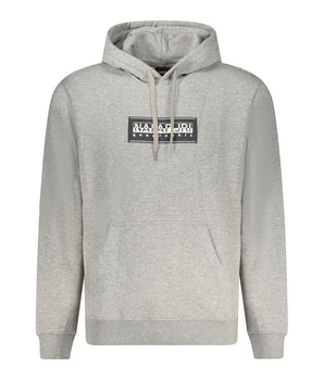 Napapijri Gray Cotton Men Sweater