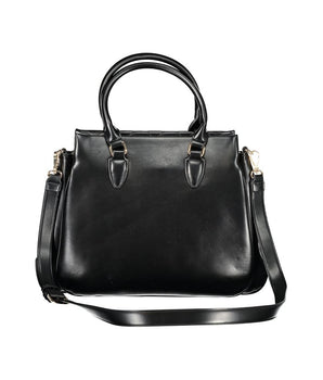 Mario Valentino Black Polyethylene Women Handbag