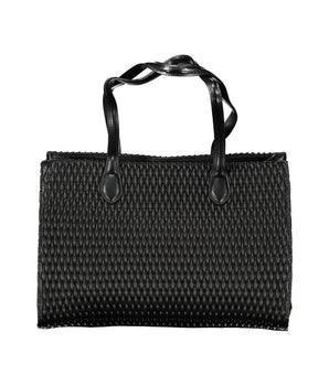 Mario Valentino Black Polyethylene Women Handbag