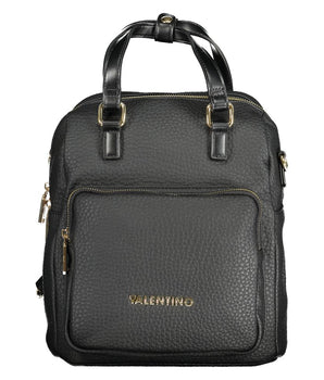 Mario Valentino Black Polyethylene Women Backpack