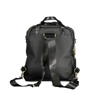 Mario Valentino Black Polyethylene Women Backpack