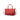 Mario Valentino Red Polyethylene Handbag