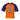 Camiseta de cuello redondo con estampado naranja y morado de Dolce &amp; Gabbana