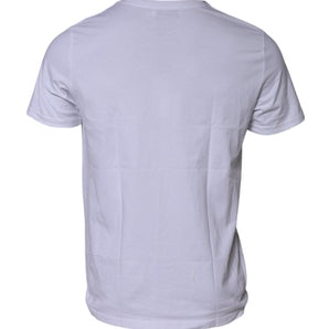 Camiseta blanca de manga corta con estampado del logotipo DG de Dolce &amp; Gabbana