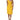 Dolce & Gabbana Yellow One Shoulder Side Slit Midi Dress
