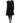 Men's Black Polyester Single Breasted Trench Coat Jacket