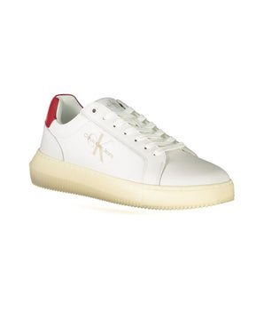 Calvin Klein White Polyester Sneaker