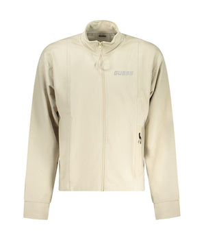 Guess Jeans Beige Cotton Men Sweater