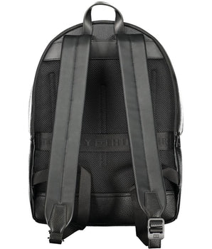 Tommy Hilfiger Black Polyester Men's Backpack