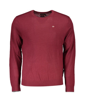 Napapijri Red Fabric Men Sweater