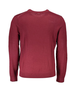 Napapijri Red Fabric Men Sweater