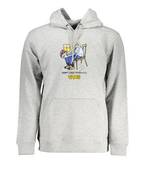 Vans Gray Cotton Men Sweater