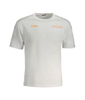 K-WAY White Cotton T-Shirt