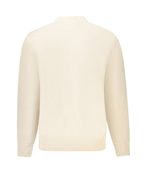 Hugo Boss Beige Cotton Men Sweater