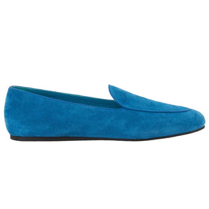 Charles Philip Blue Calfskin Loafer