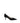 Jimmy Choo Black Goatskin Mid Heel Pumps