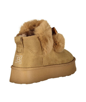 Laura Biagiotti Marrone Polyester Women Stivaletto