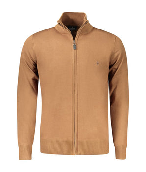 Coveri Moving Brown Nylon Sweater