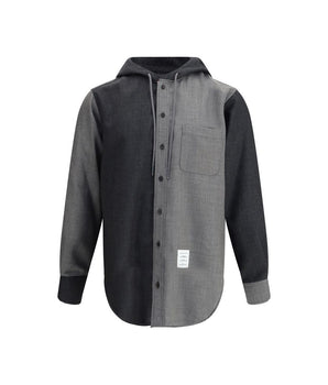 Thom Browne Grey Wool Jackets and Coat