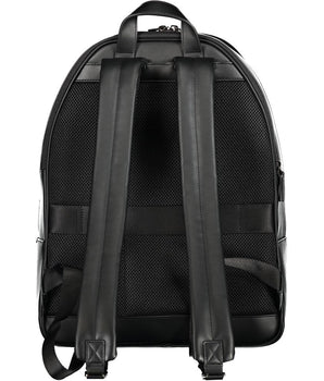 Tommy Hilfiger Black Polyester Backpack