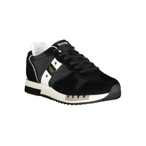 Zapatilla Blauer de poliéster negro para hombre