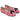 Charles Philip Red Cotton Flat Shoe