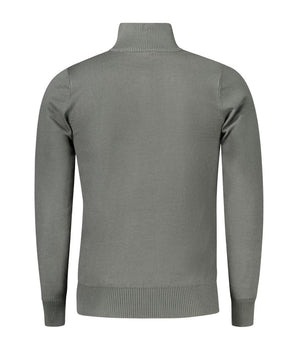 Coveri Moving Green Viscose Men Sweater