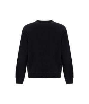Dolce & Gabbana Black Cotton Sweatshirt