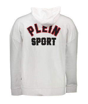 Men's Plein Sport White Cotton Sweater