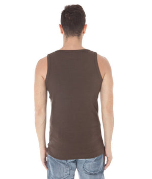 Zuelements Brown Cotton T-Shirt