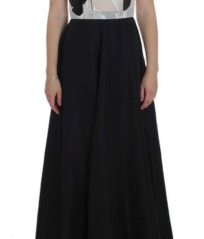 Dolce & Gabbana Elegant Floral Silk Full Length Dress Dolce & Gabbana 