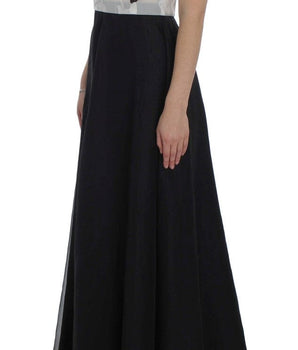 Dolce & Gabbana Elegant Floral Silk Full Length Dress Dolce & Gabbana 