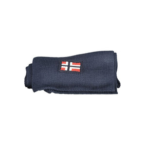 Norway 1963 Blue Marabou Men Scarf