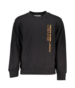 Calvin Klein Black Cotton Men Sweater